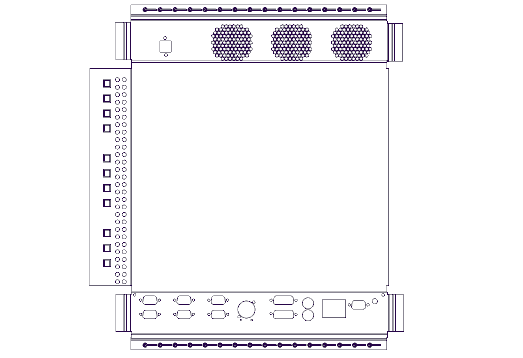 flat sheet metal part
