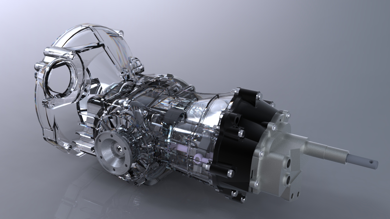 Rendered image in HyperShot